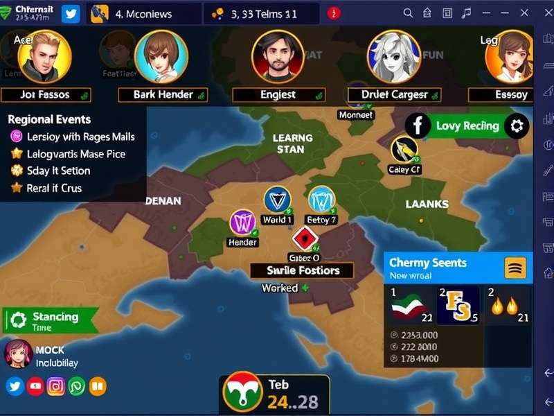 Chennai Challengers gameplay screenshot showing character selection